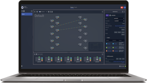 ConductIP displayed on a laptop