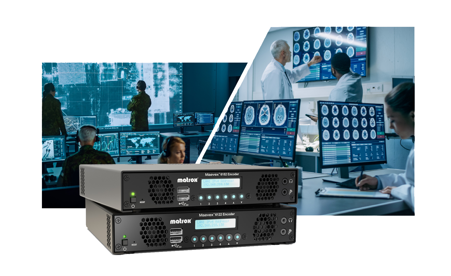 Maevex used in control rooms
